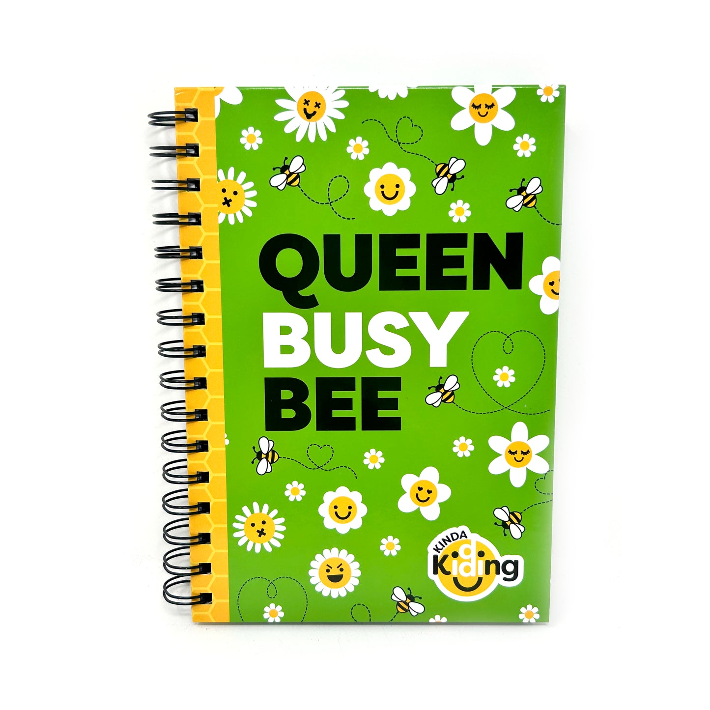 Queen Busy Bee Spiral-Bound Notebook