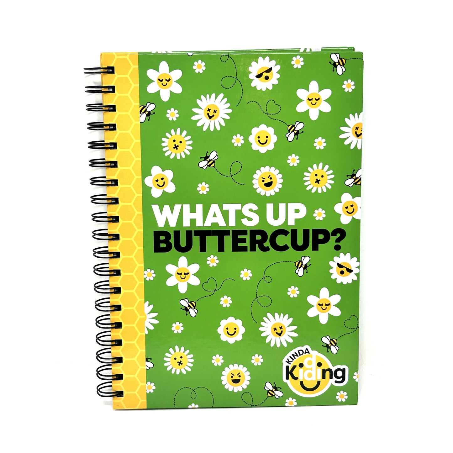 What's Up Buttercup Spiral Bound Notebook