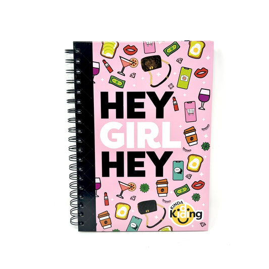 Hey Girl Hey Spiral-Bound Notebook