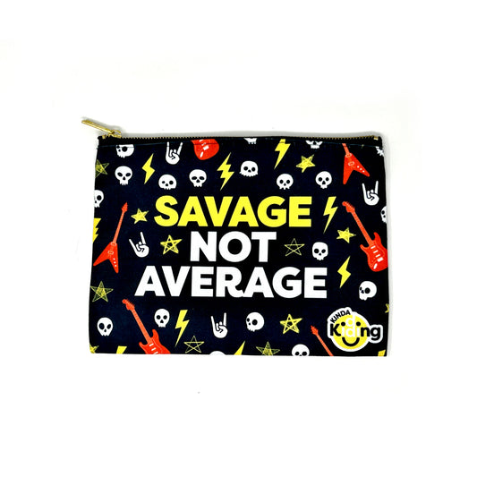 Savage Not Average Pouch