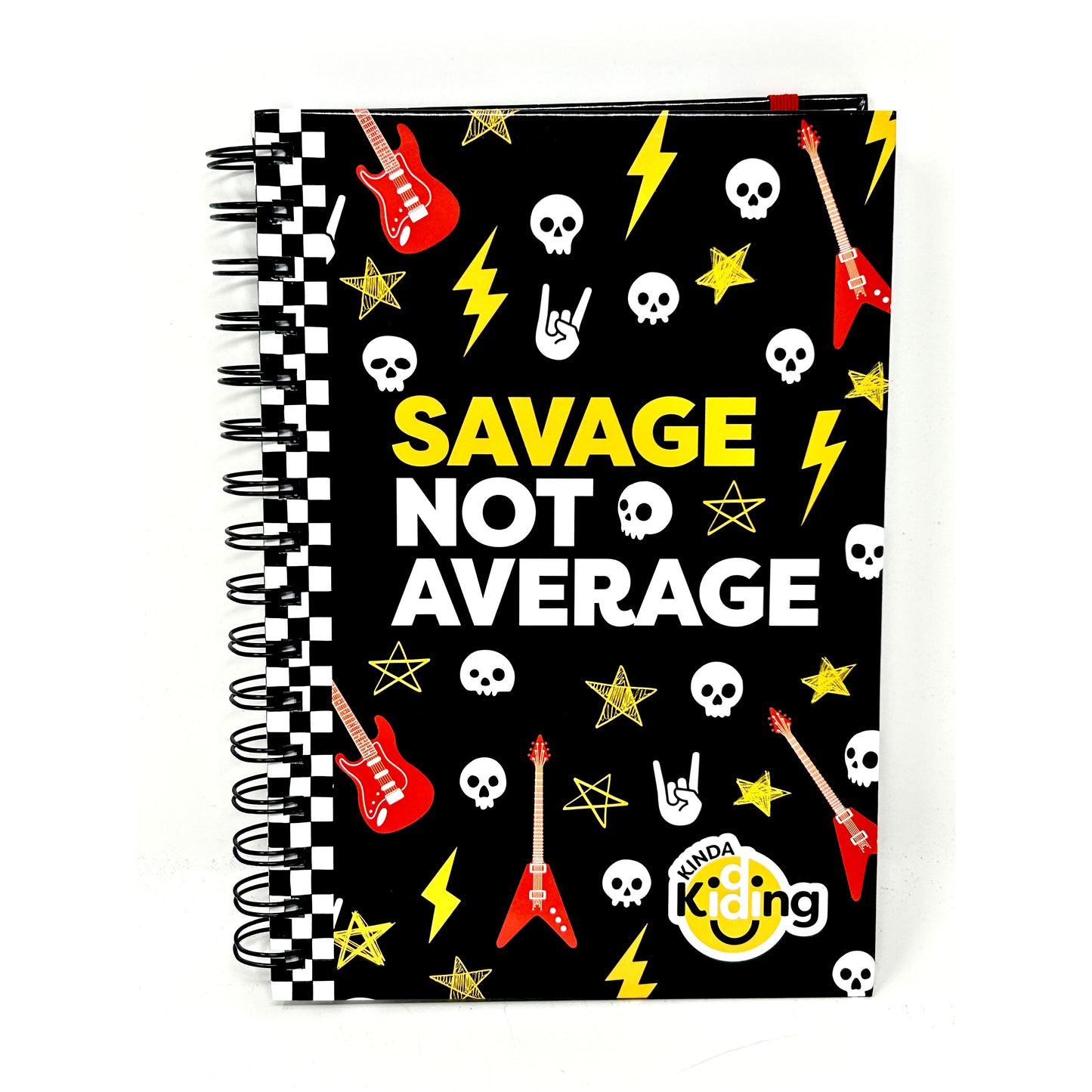 Savage Not Average Spiral-Bound Notebook